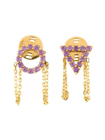 Gisele For Eshvi 'february' Earrings