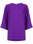 P.a.r.o.s.h. Loose Fit Blouse - Purple