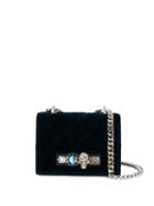 Alexander Mcqueen Knuckle Duster Crossbody Bag - 4146 Night Blue