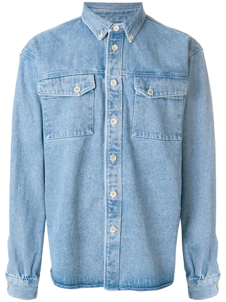 Gosha Rubchinskiy Buttoned Up Shirt - Blue