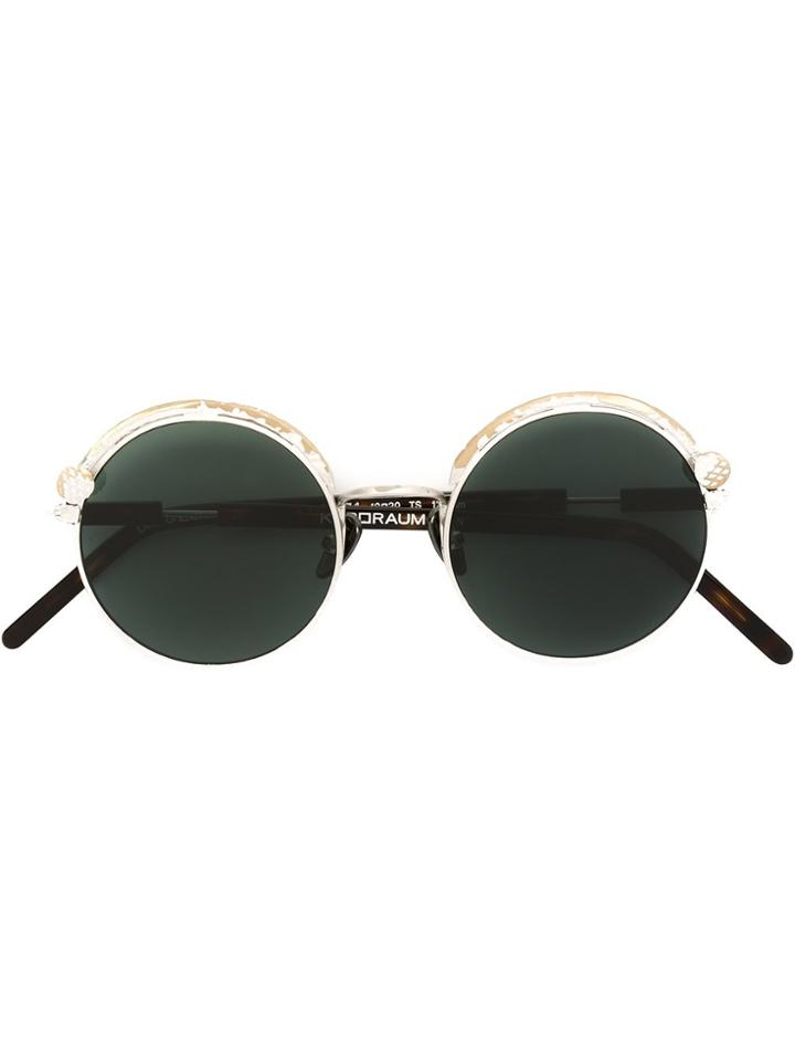 Kuboraum 'z1' Sunglasses - Metallic