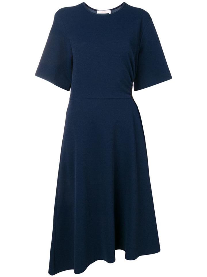 See By Chloé Cut-out Midi Dress - Blue