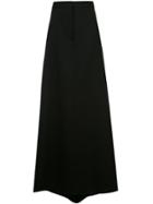 Vera Wang A-line Maxi Skirt - Black