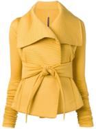 Rick Owens Lilies Quilted Detail Jacket - Yellow