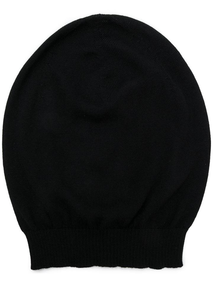 Rick Owens Round Shaped Hat - Black