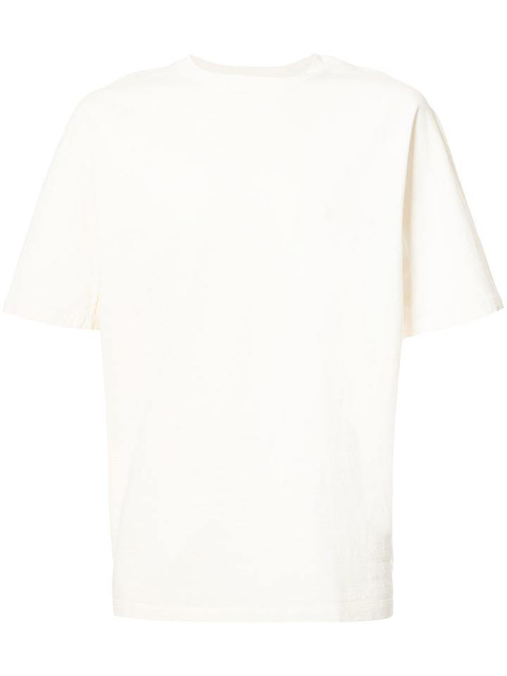 Ikiji Roundy Dolman T-shirt, Men's, Size: Xxl, White, Cotton