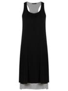 Uma Raquel Davidowicz - Overlay Dress - Women - Viscose - 40, Black, Viscose