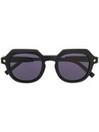 Dsquared2 Eyewear Round Frame Sunglasses - Black
