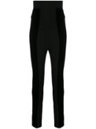 Jean Paul Gaultier Vintage 1990's High Rise Skinny Trousers - Black