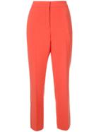 Victoria Victoria Beckham High Waisted Trousers - Red