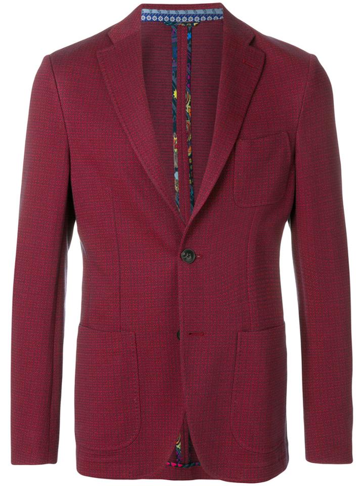 Etro Patterned Tailored Blazer