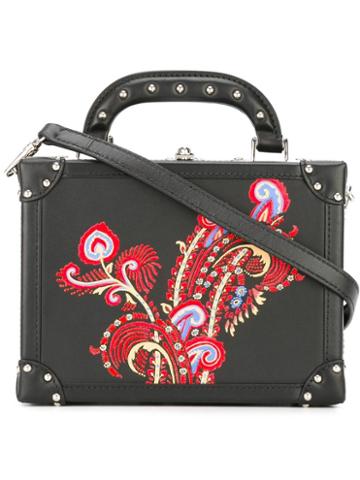 Bertoni 1949 Mini Box Tote, Women's, Black