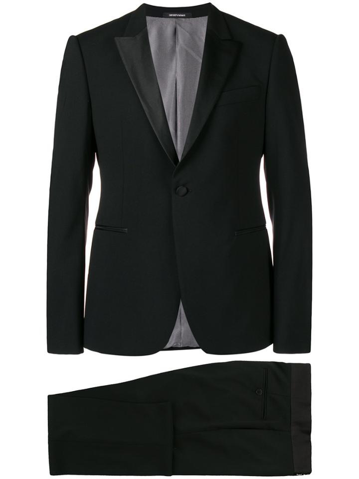 Emporio Armani Two Piece Dinner Suit - Black