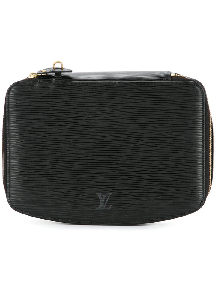 Louis Vuitton Vintage Poche Montecarlo Jewellery Case - Black