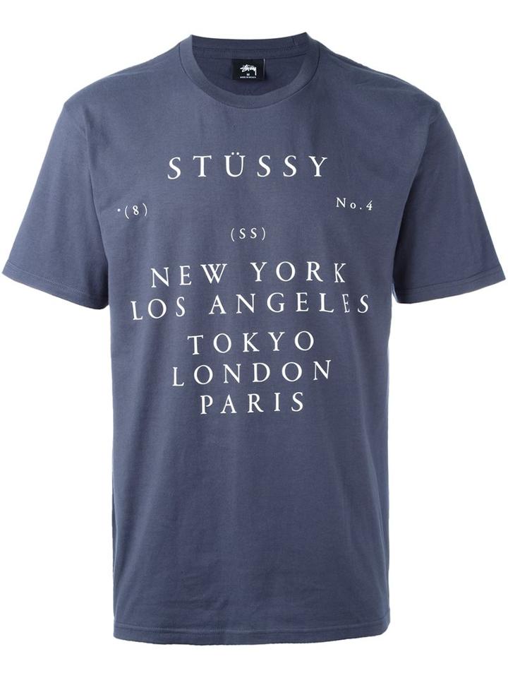 Stussy 'world Touring' T-shirt