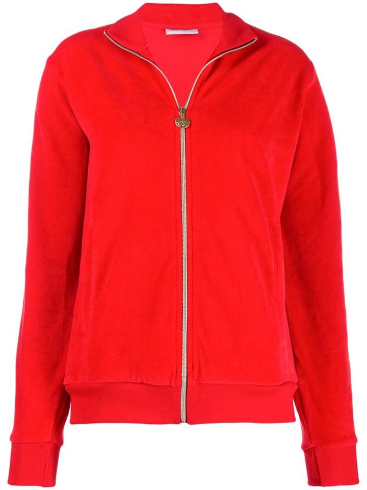 Chiara Ferragni Logomania Track Jacket - Red
