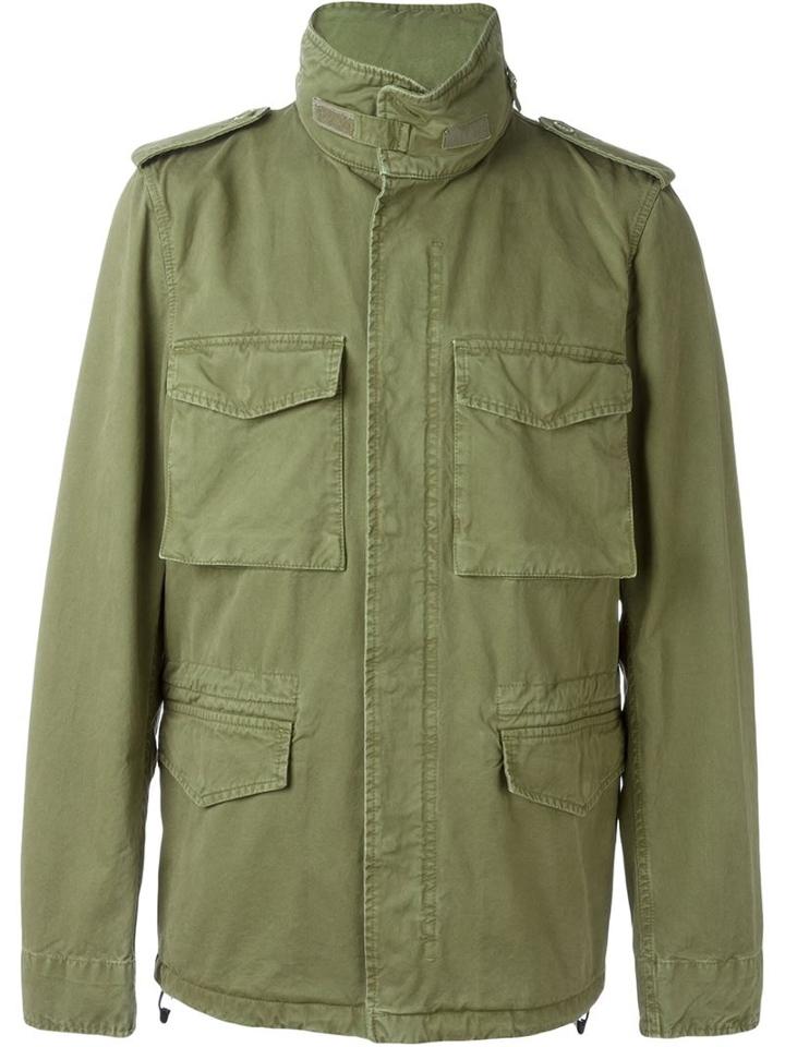 Aspesi Button Down Military Jacket