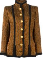 Yves Saint Laurent Vintage Brocade Jacket - Brown