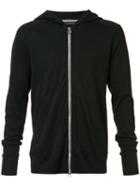 Wings+horns - Zipped Hoody - Men - Cotton - S, Black, Cotton