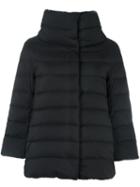 Herno - Padded Jacket - Women - Nylon/polyamide/polyurethane/goose Down - 48, Black, Nylon/polyamide/polyurethane/goose Down