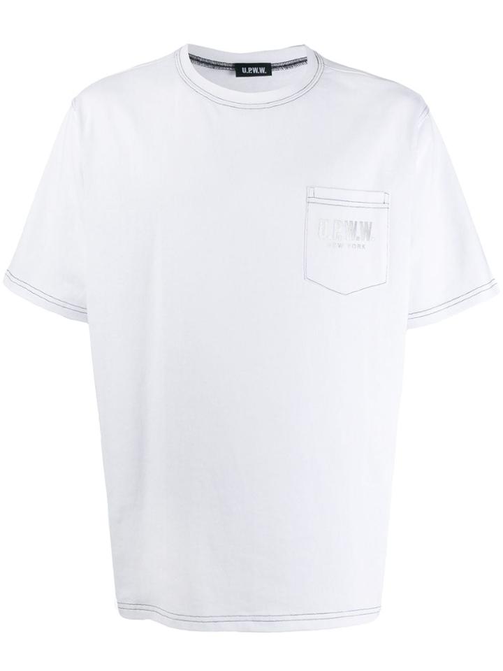 U.p.w.w. Logo Pocket T-shirt - White