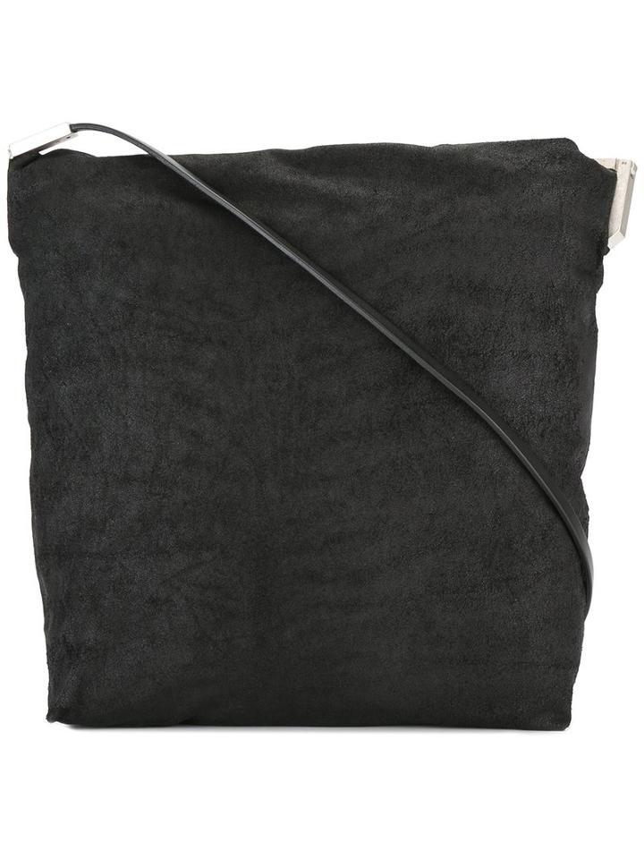 Rick Owens Adri Crossbody Bag, Women's, Black, Leather