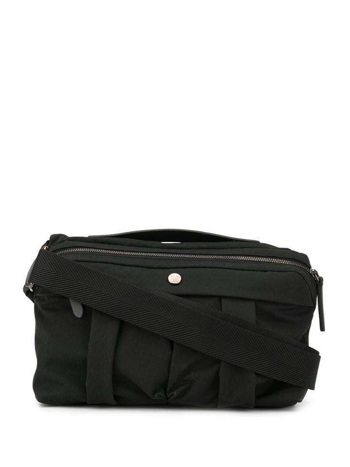 Mismo Cross Body Messenger Bag - Black