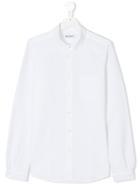 Dondup Kids Pointed Collar Shirt - White