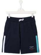 Hackett Kids Teen Aston Martin Racing Bermuda Shorts - Blue