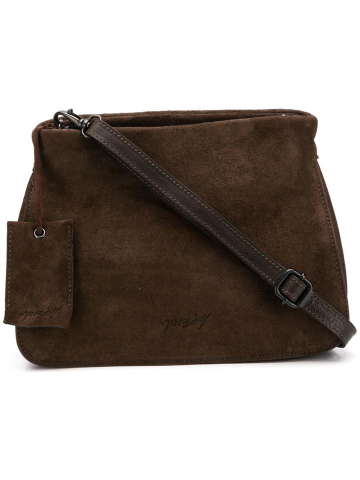 Marsèll Accordian Crossbody Bag - Brown