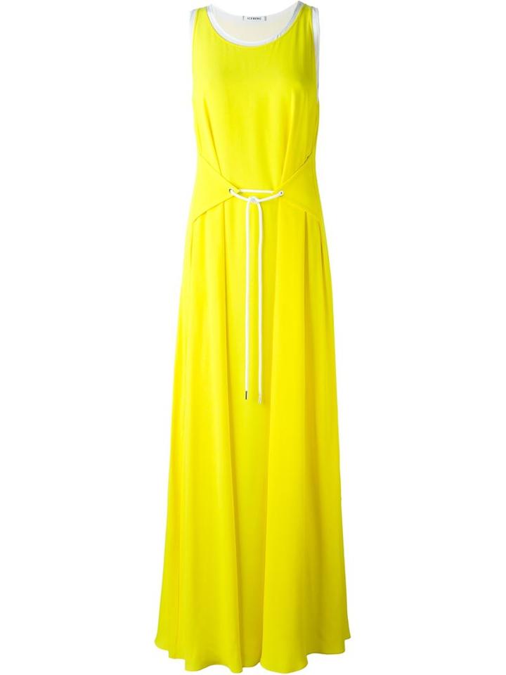 Iceberg Contrast Trim Dress
