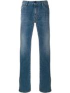 Emporio Armani J45 Slim-fit Jeans - Black