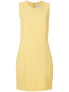 Moschino Vintage Sleeveless Shift Dress - Yellow