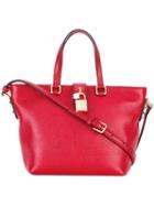 Dolce & Gabbana Dolce Shopper Tote, Women's, Red, Calf Leather