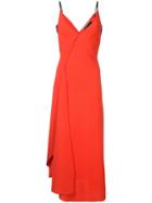 Roland Mouret Asymmetric Cami Dress - Orange