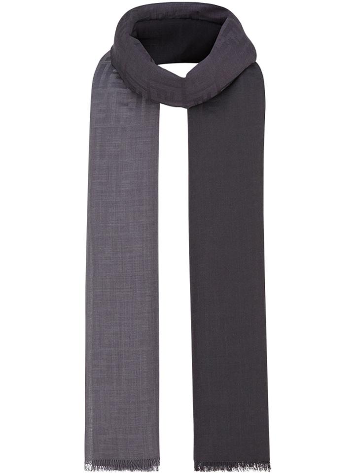 Fendi Degradé Effect Stole - Grey