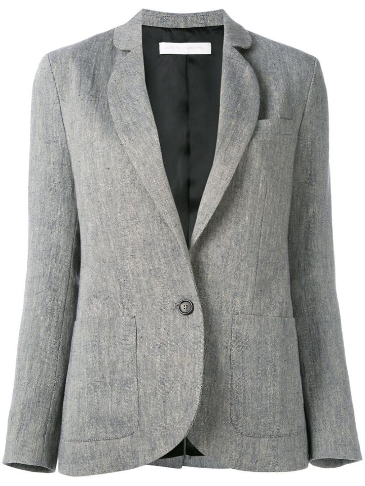 Société Anonyme - Palace Jacket - Women - Linen/flax - 40, Women's, Grey, Linen/flax
