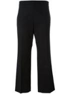 The Row 'seloc' Trousers, Women's, Size: 6, Black, Cotton/spandex/elastane