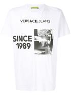 Versace Jeans 'since 1989' Print T-shirt - White