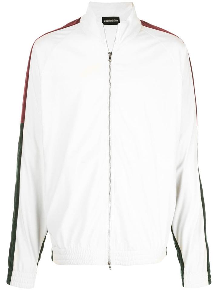 God's Masterful Children Retro Bomber Jacket - White