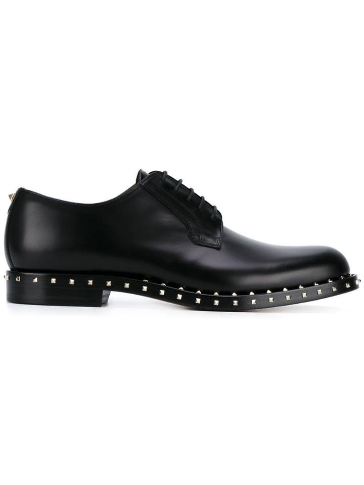 Valentino Valentino Garavani Rockstud Derby Shoe - Black