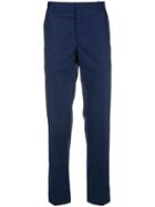 Moncler Straight Leg Chino Trousers - Blue