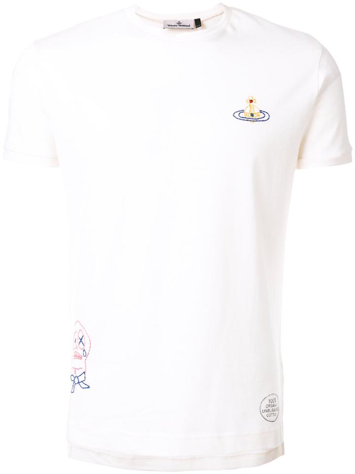 Vivienne Westwood Branded T-shirt - White