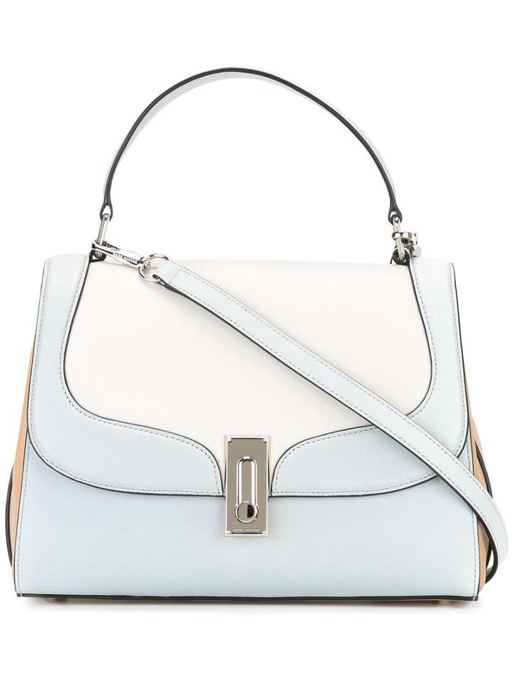 Marc Jacobs Tricolour West End Top Handle Ii Tote, Women's, Grey, Leather