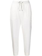 Brunello Cucinelli Tapered Track Pants - White