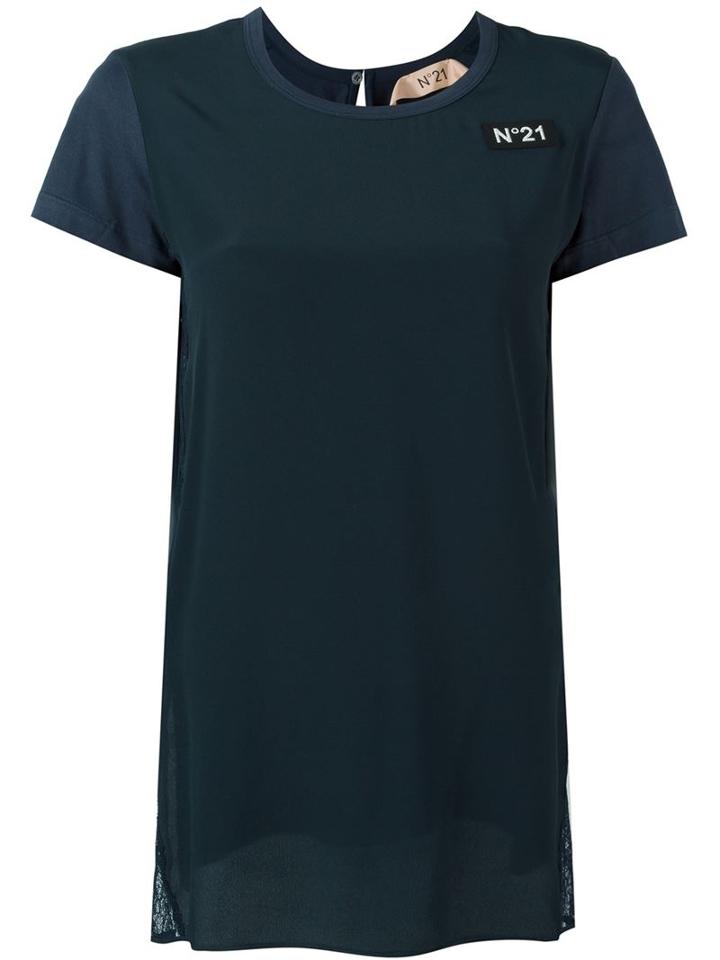 No21 Lace Detail T-shirt