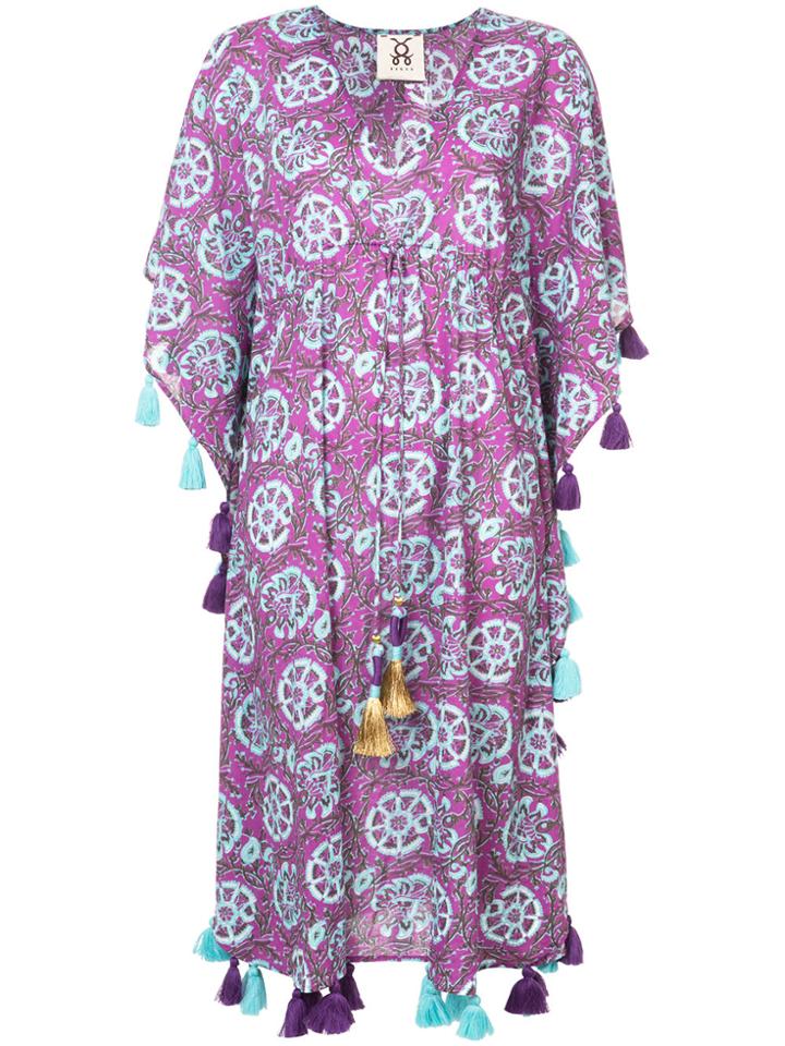 Figue Amrita Kaftan Dress - Pink & Purple