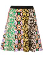Alice+olivia Bunnie Combo Mini Skirt - Multicolour