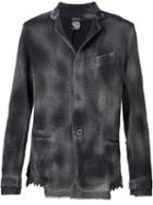 Avant Toi Smoked Effect Button Down Lightweight Jacket