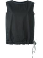 Sofie D'hoore 'balloon' Tie Waist Relaxed Fit Tank Top